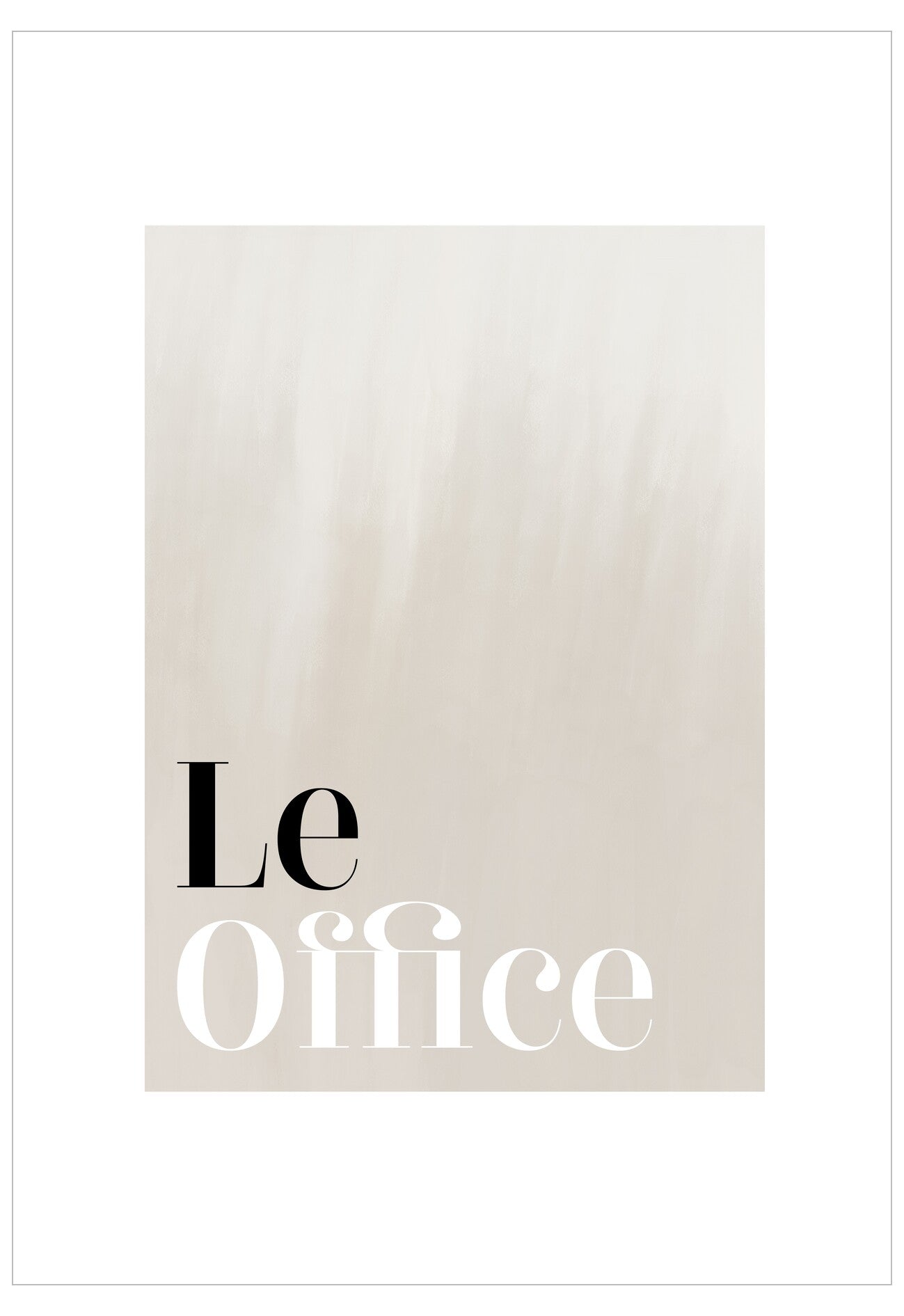 Le Office Poster