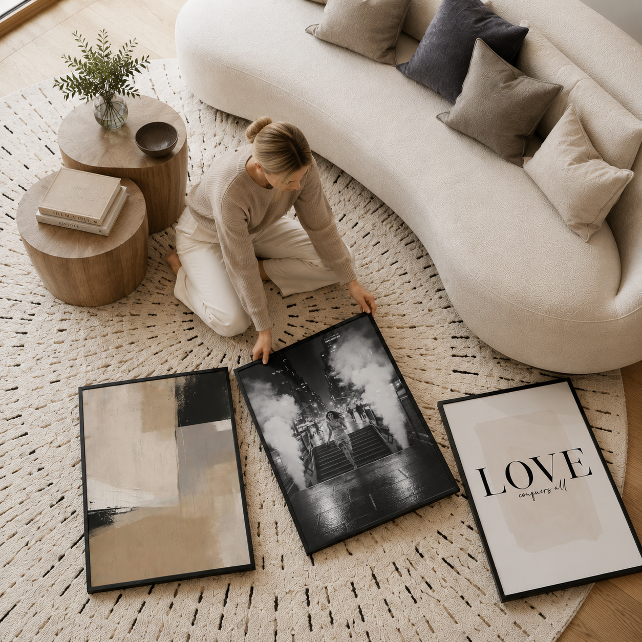 Living Room Gallery Wall