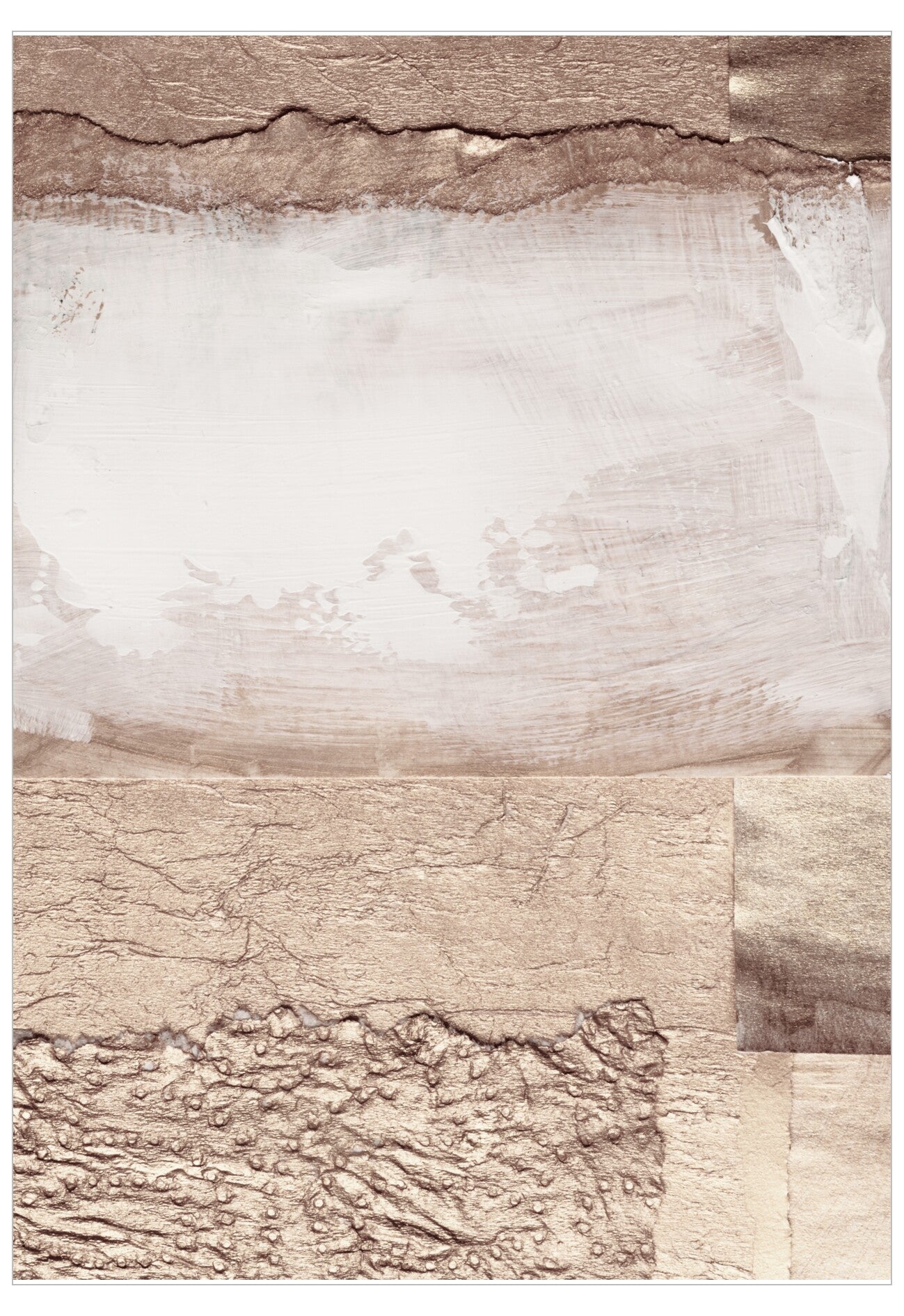 Textured beige and brown patterned paper