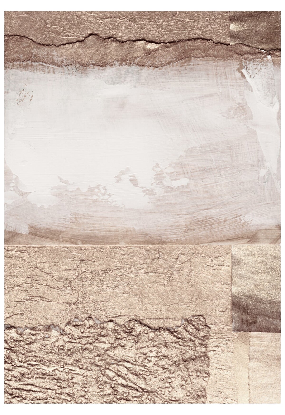 Textured beige and brown patterned paper