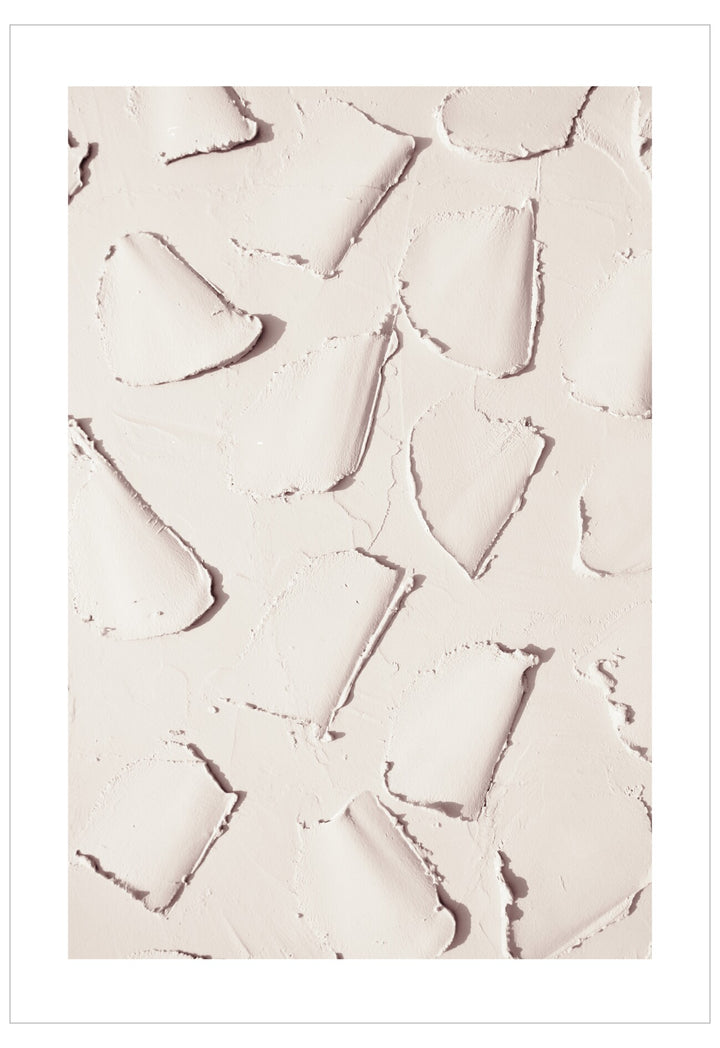 Textured beige pattern on a white background