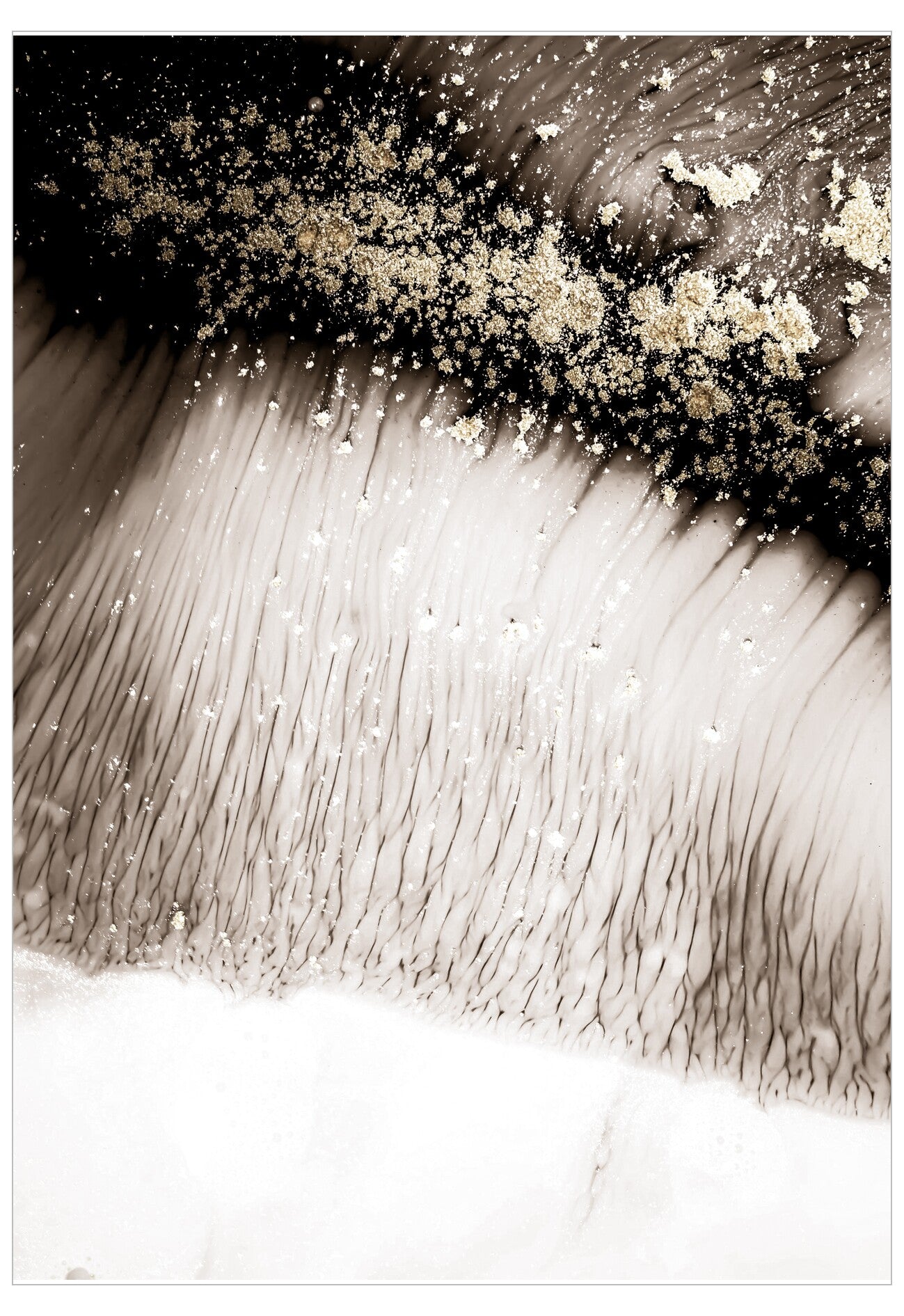 Luxe Ink Layers Poster