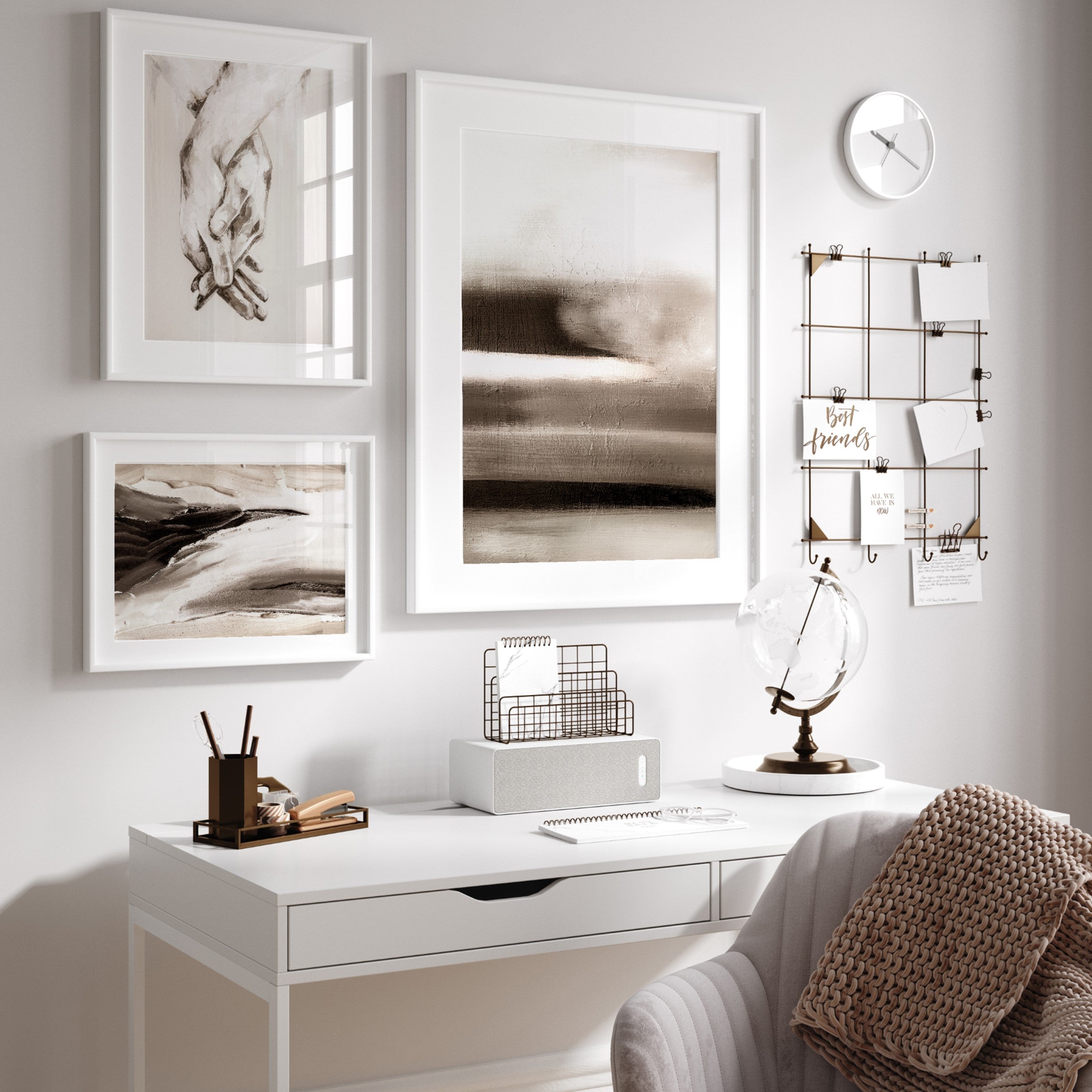 ombre oil poster