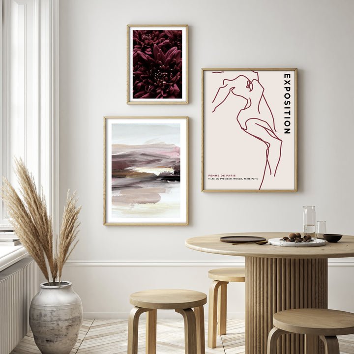 femme de paris poster