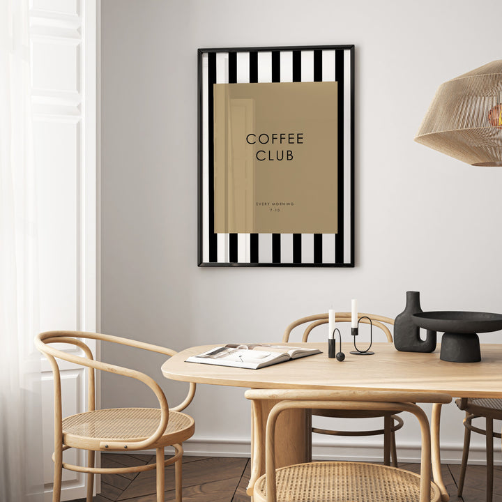 coffee club posterh