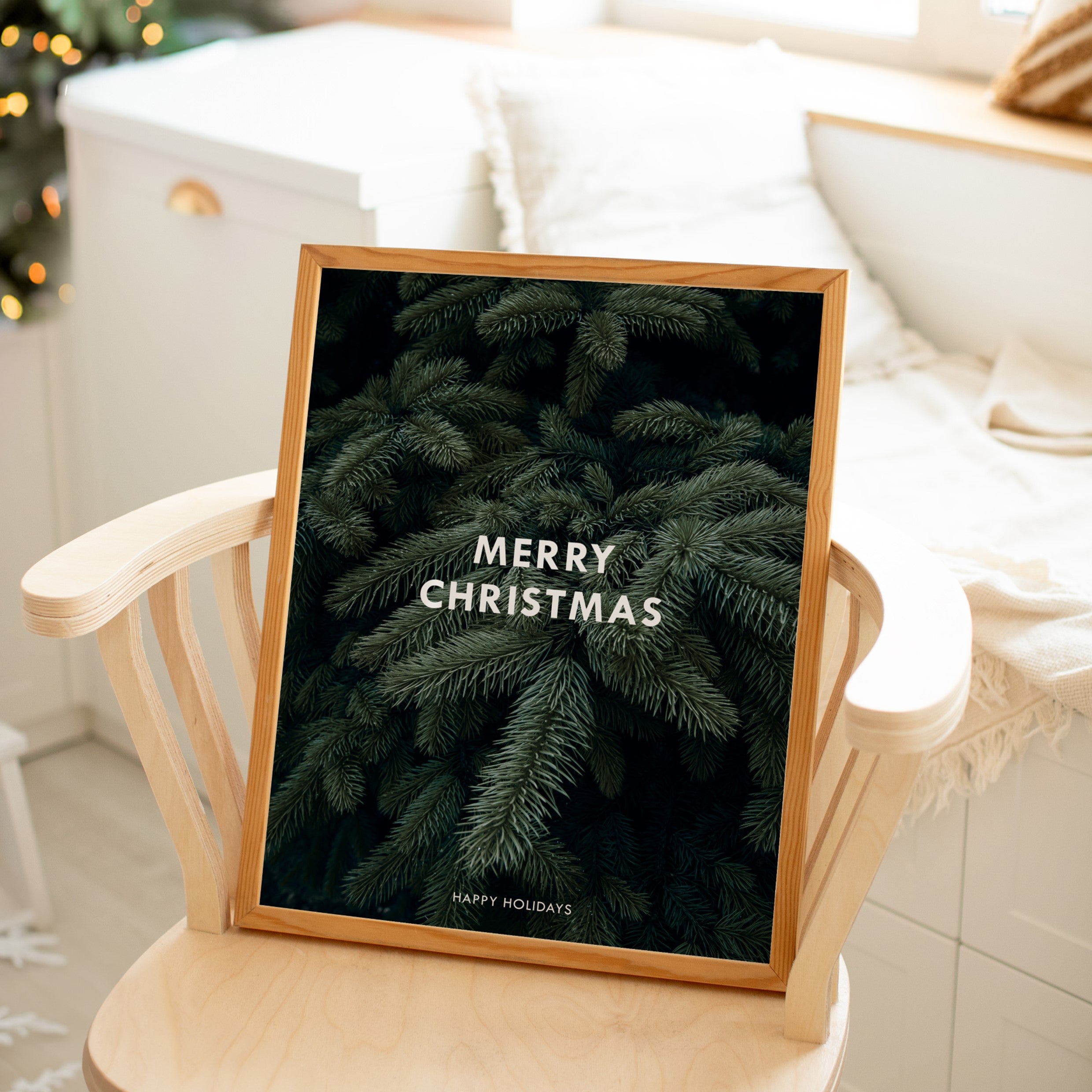 merry christmas poster
