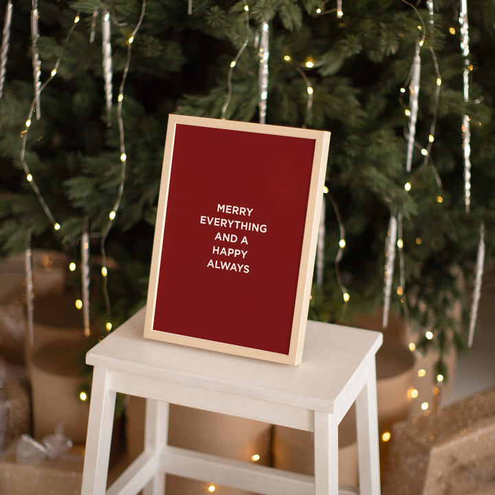 merry everything poster