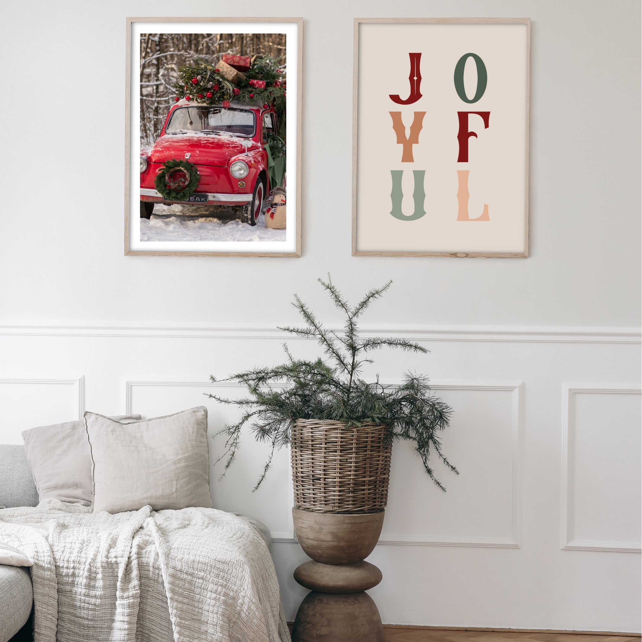 christmas wall art