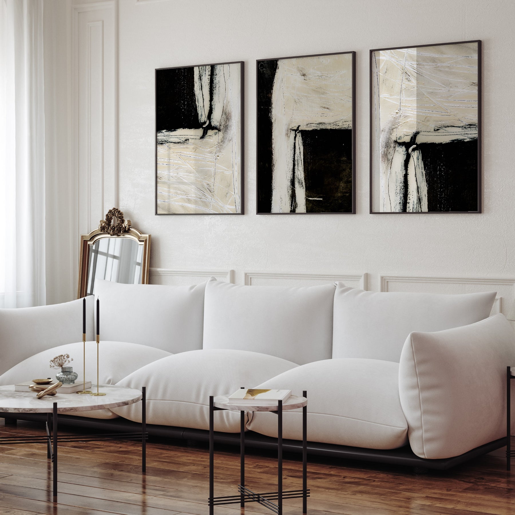 astratto wall poster living room
