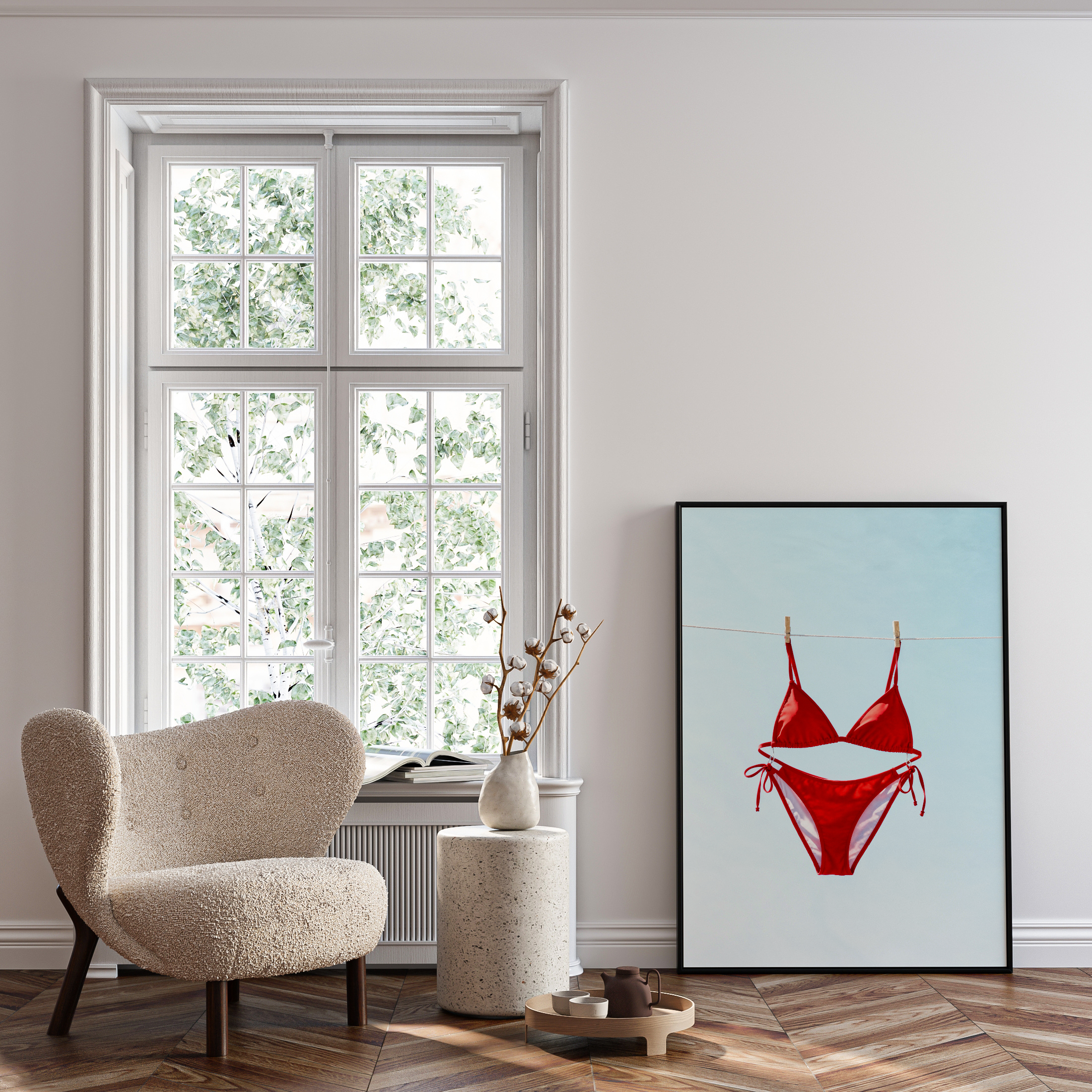 Red Bikini Poster