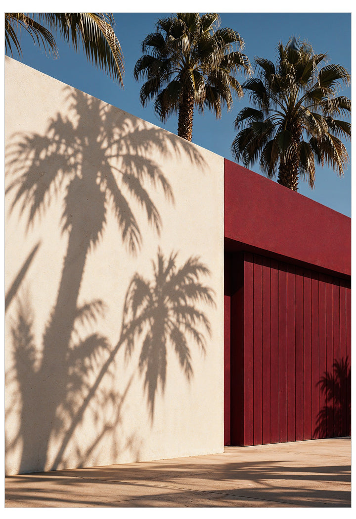 Red house poster
