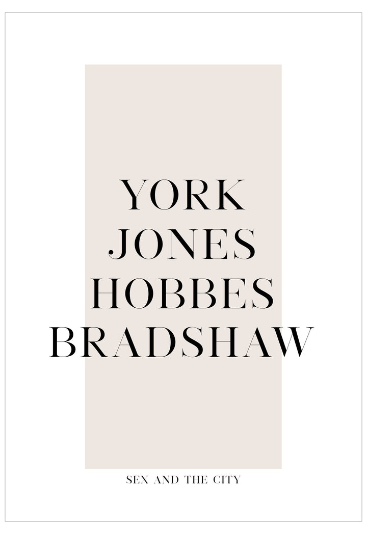 Book cover with text 'York Jones Hobbes Bradshaw' on a beige background