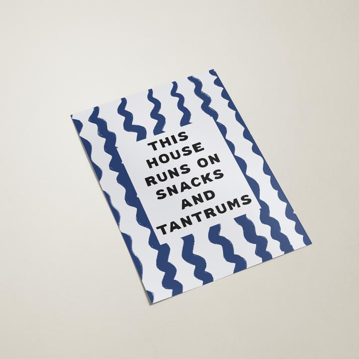 Checkered notebook with text on a plain background