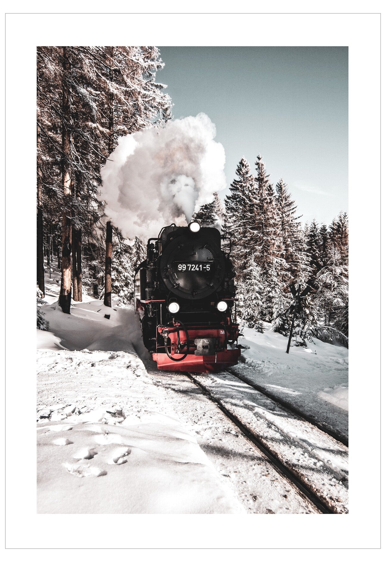 Snow Train Poster