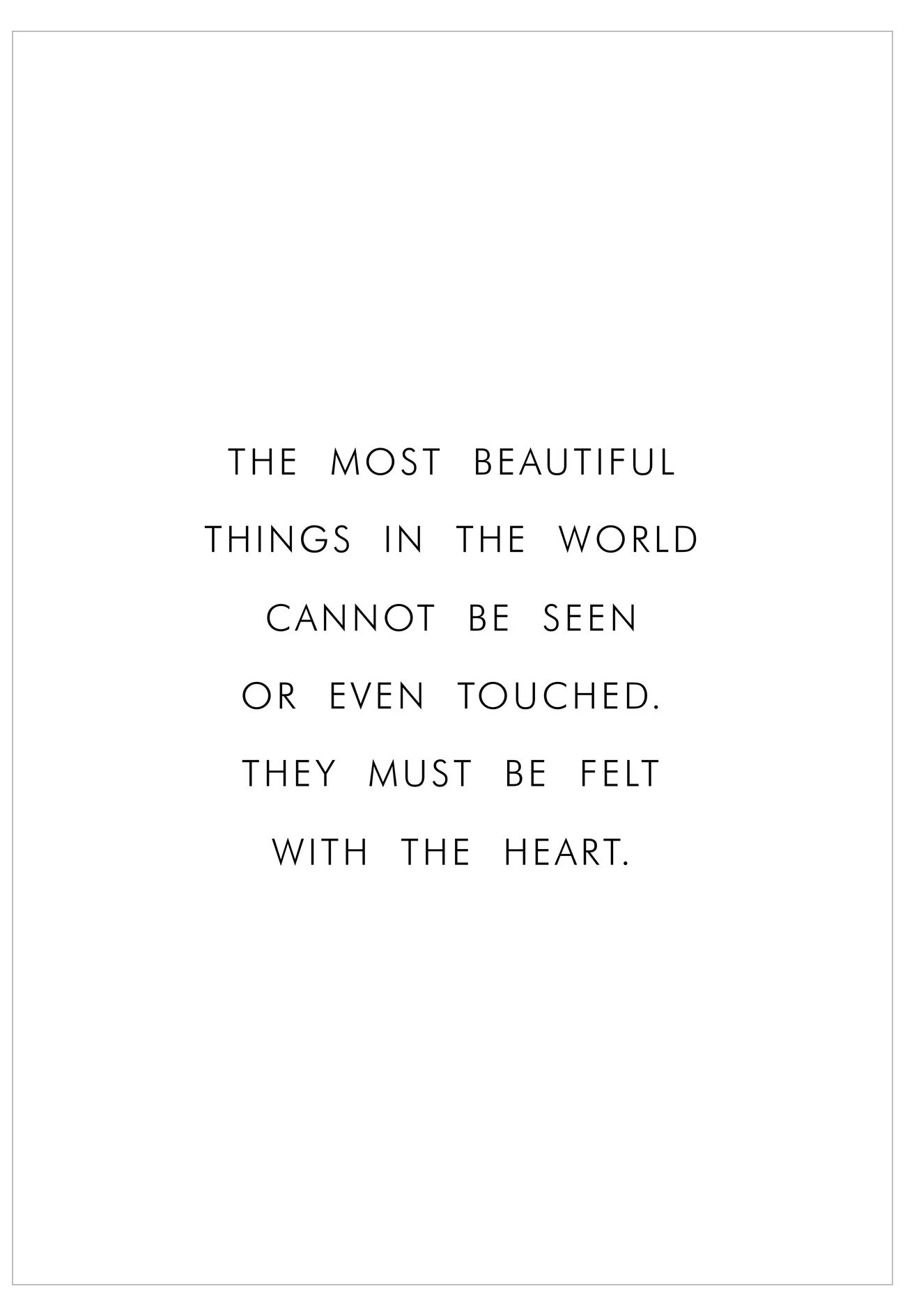Black text quote on a white background