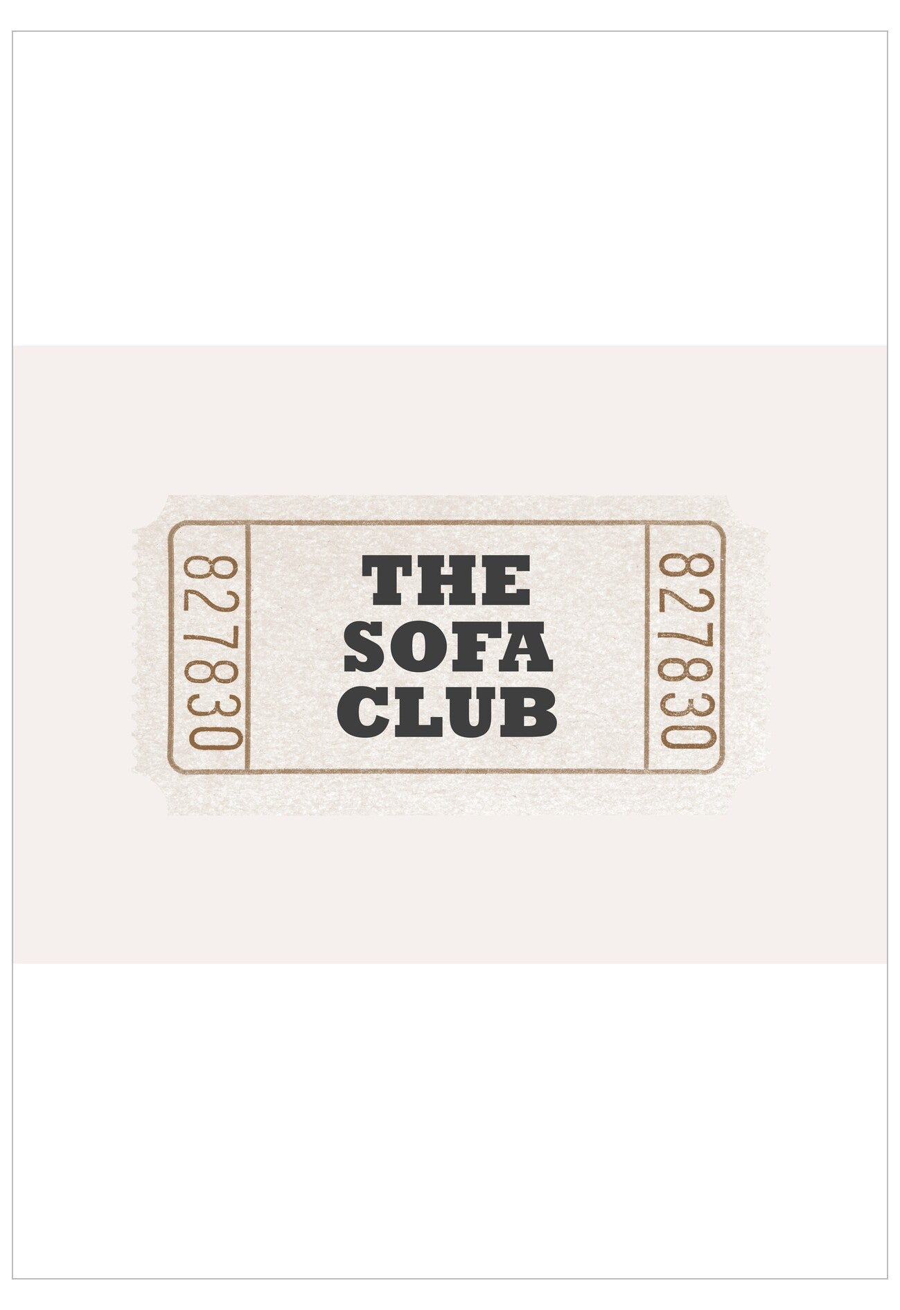 Logo of The Sofa Club on a white background