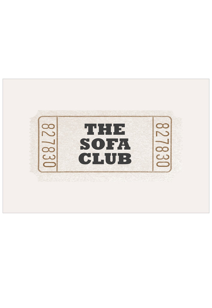 The sofa club wall art