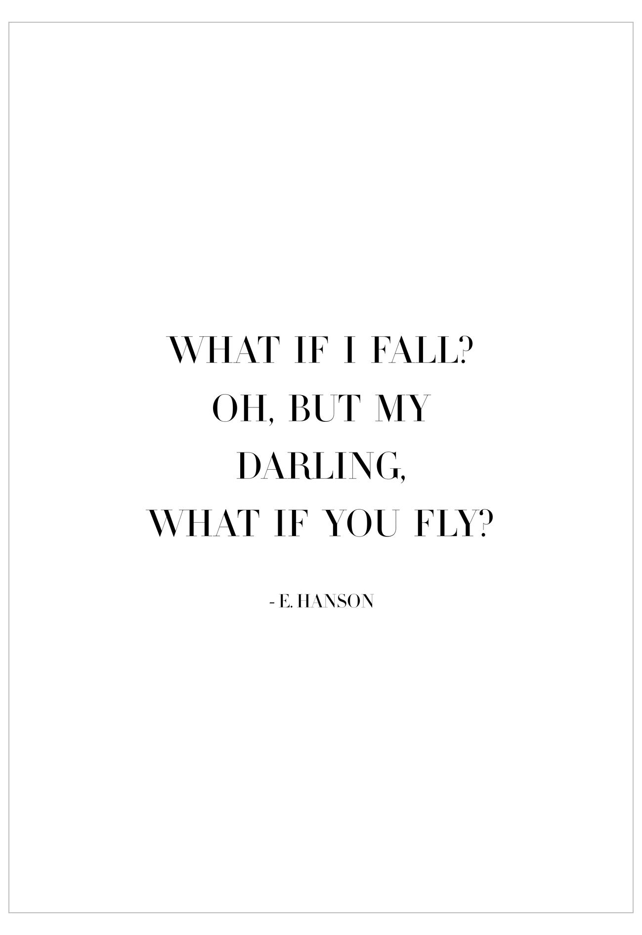 Black text quote on a white background