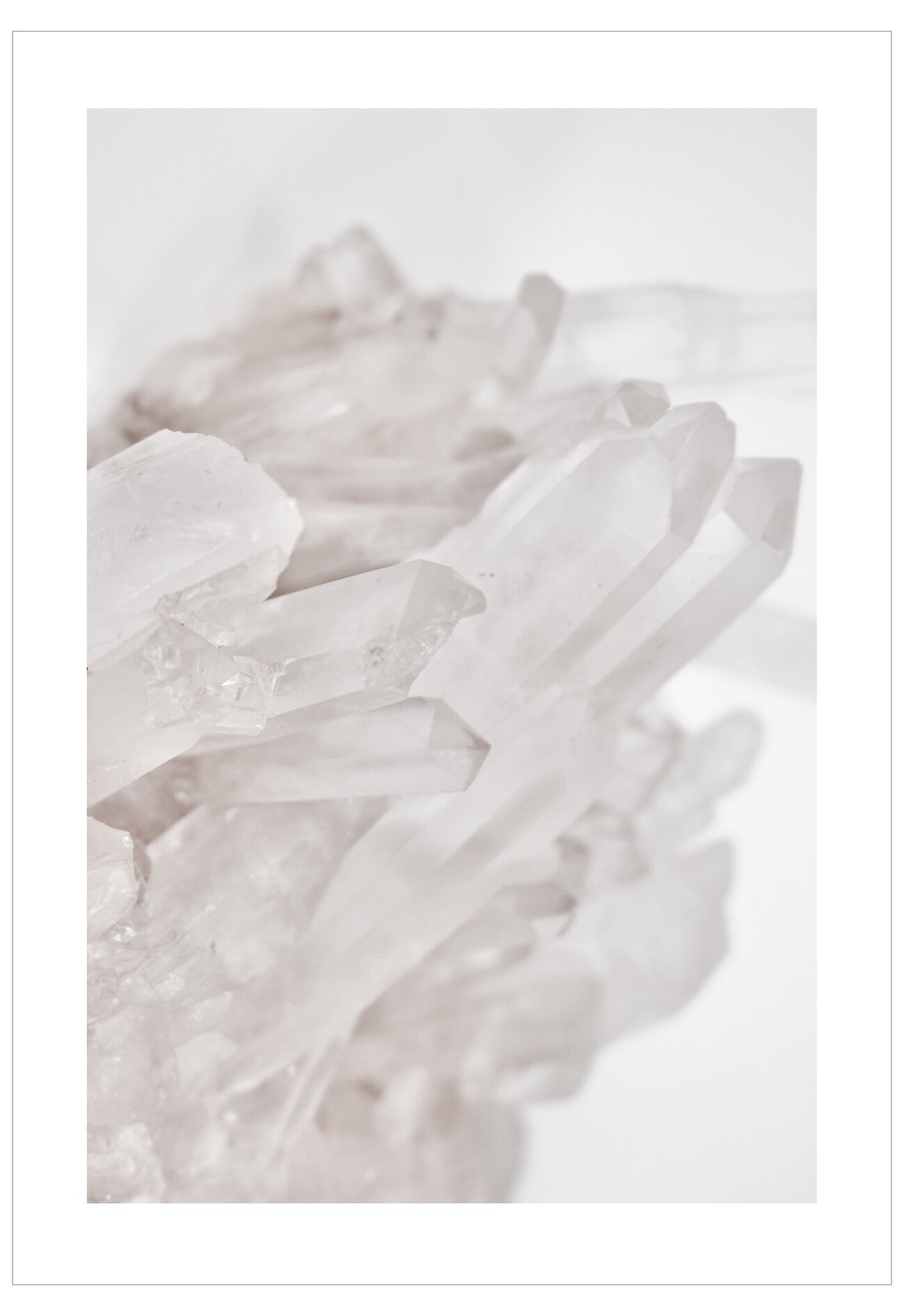 Close-up of white marble with a soft focus effect