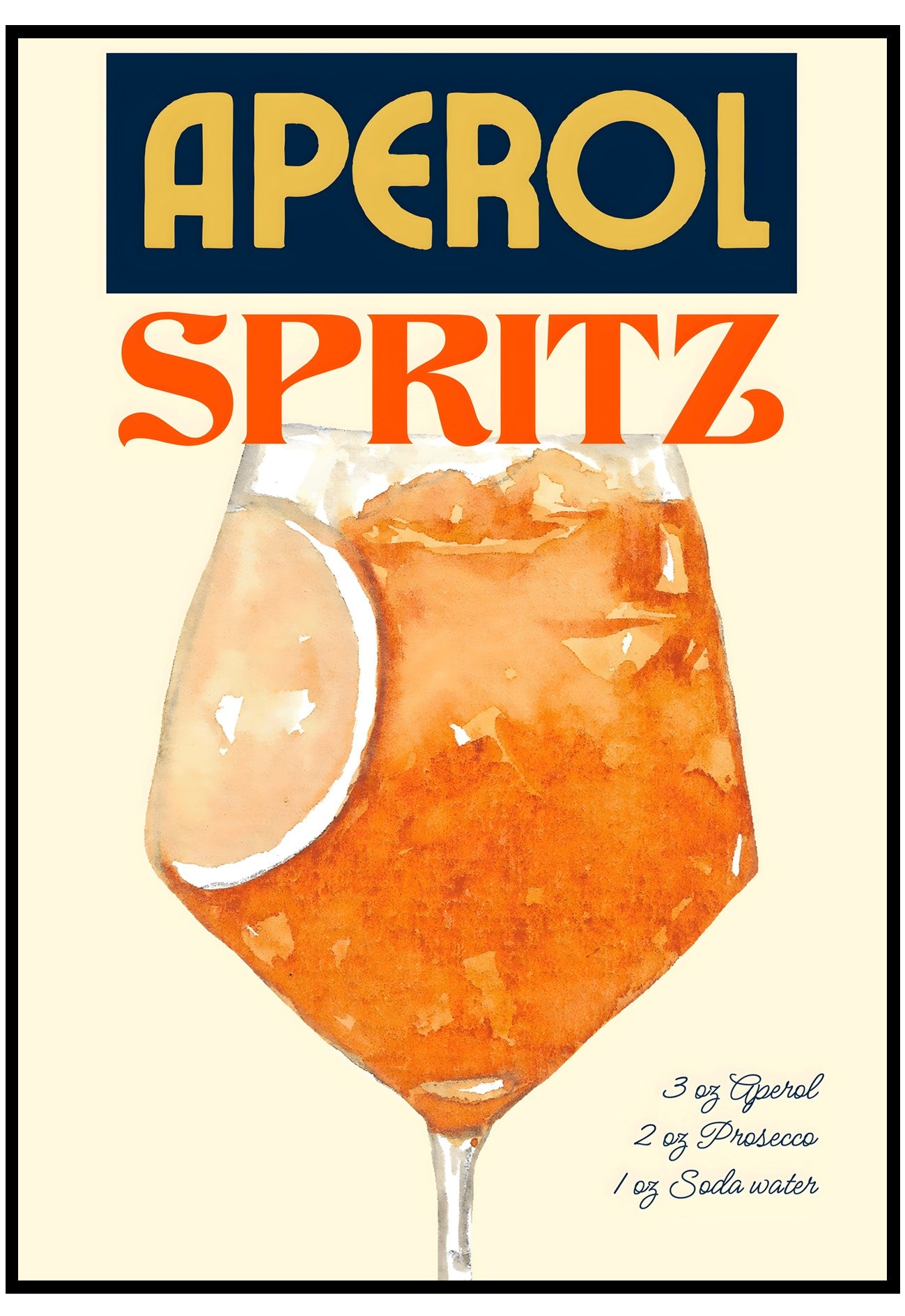 aperol spritz poster