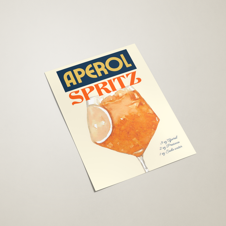 aperol spritz poster