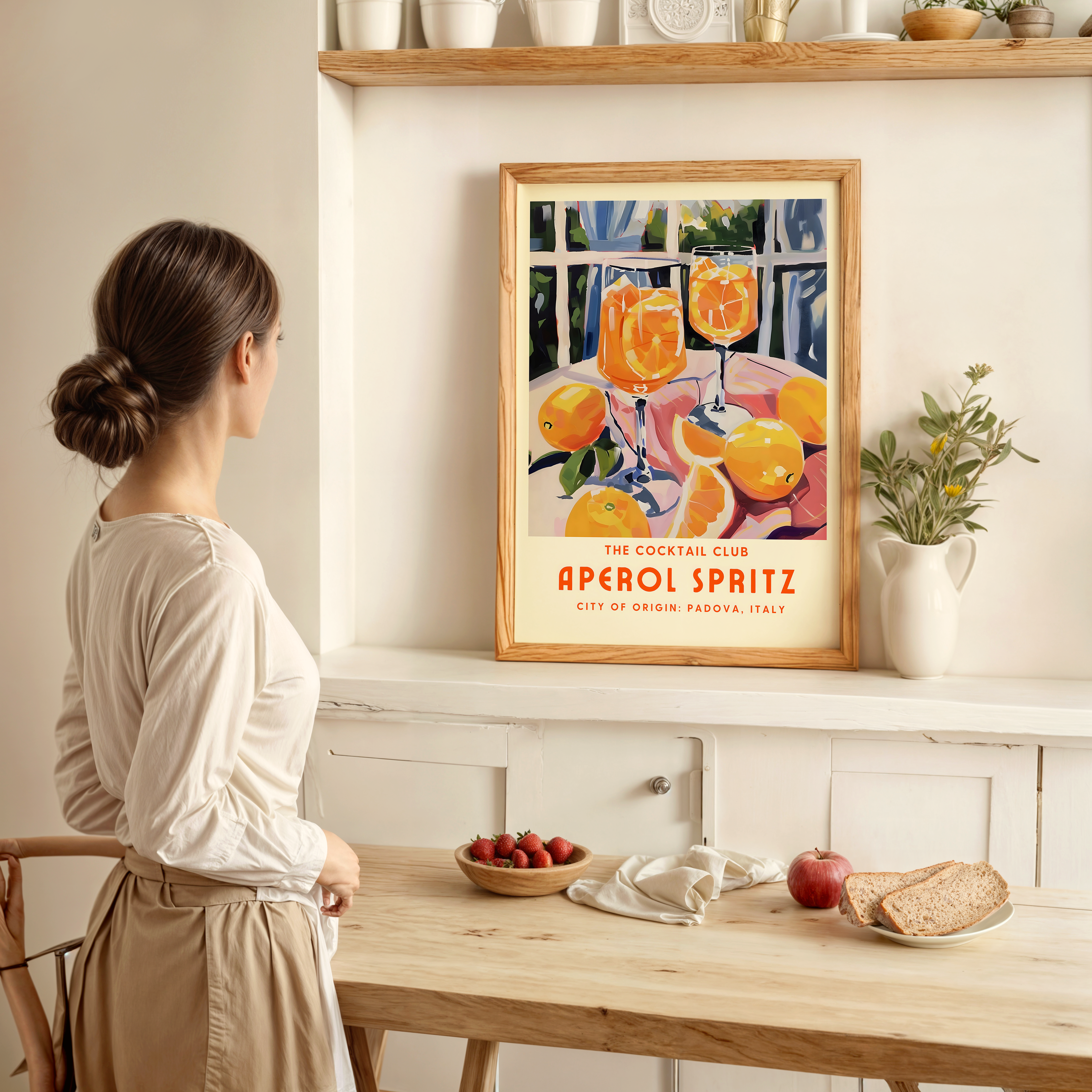 aperol spritz wall art