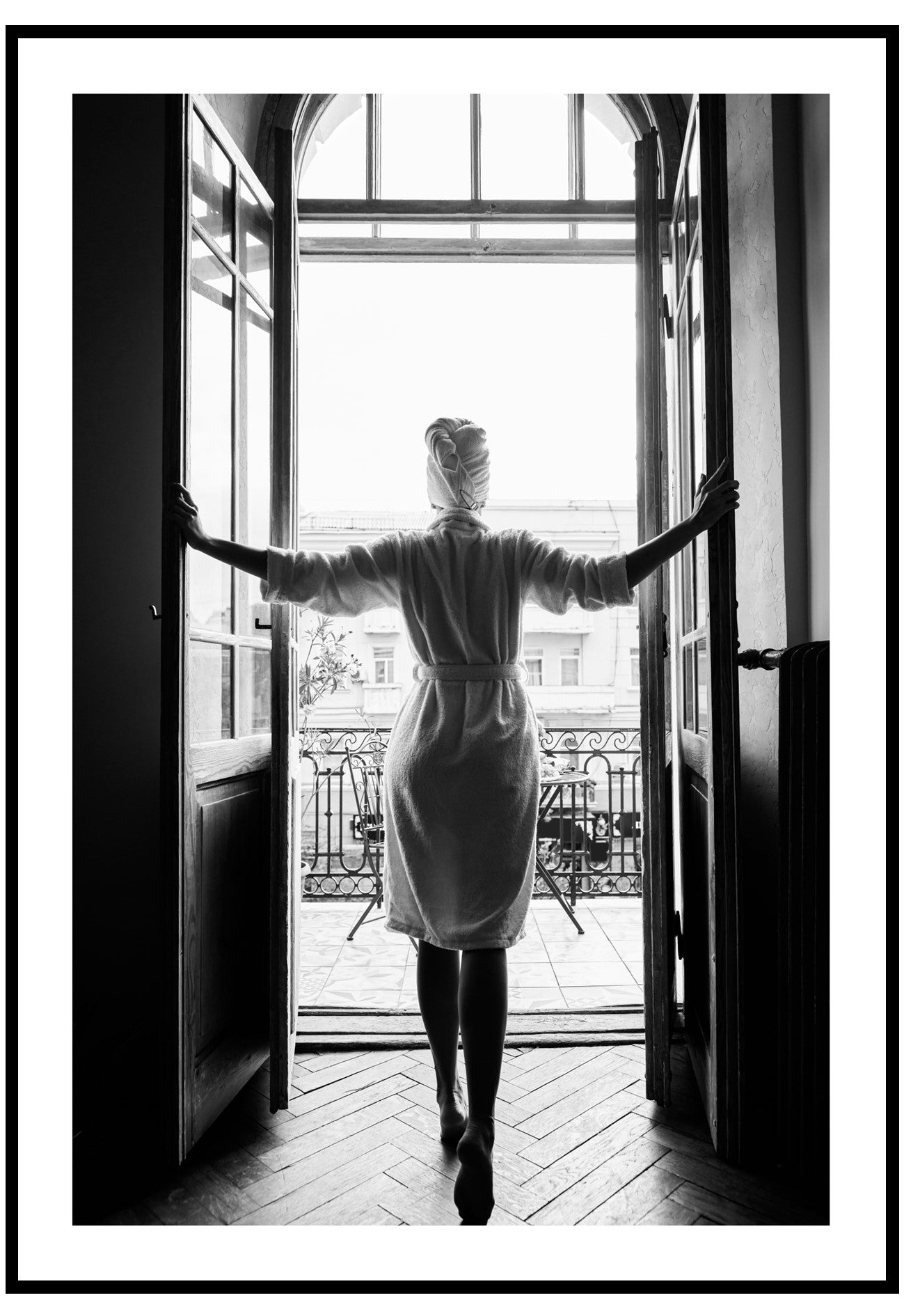 balcony doors poster