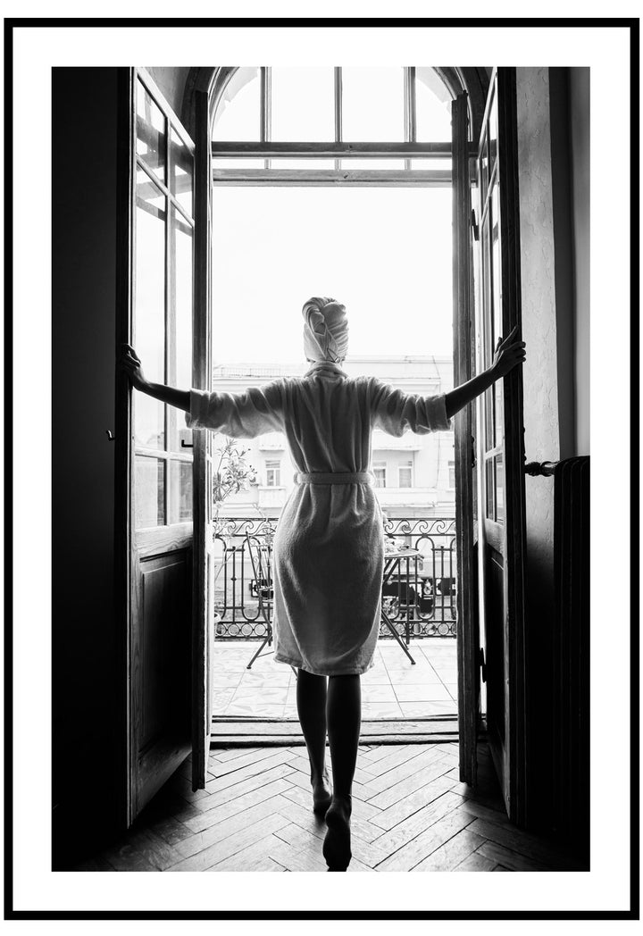 balcony doors poster