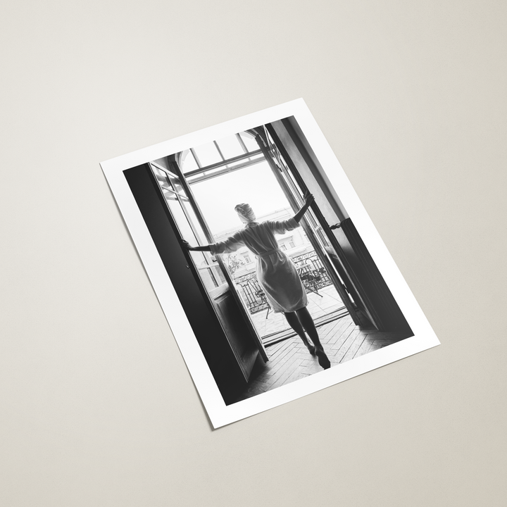 balcony doors poster
