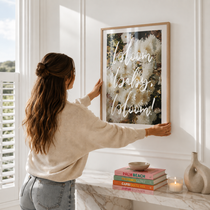 stylish motivational wall art