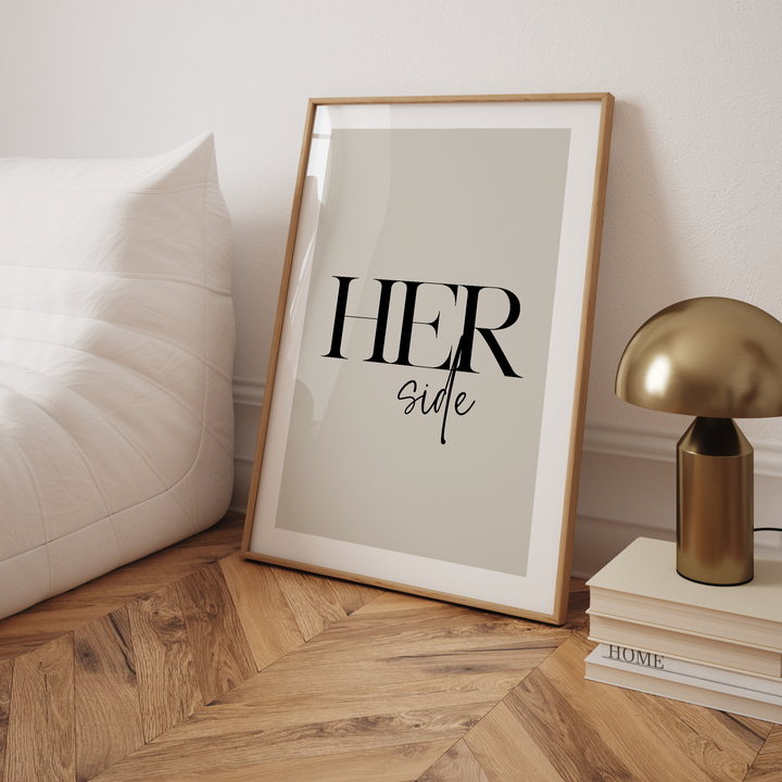 collection 060 his side her side print set