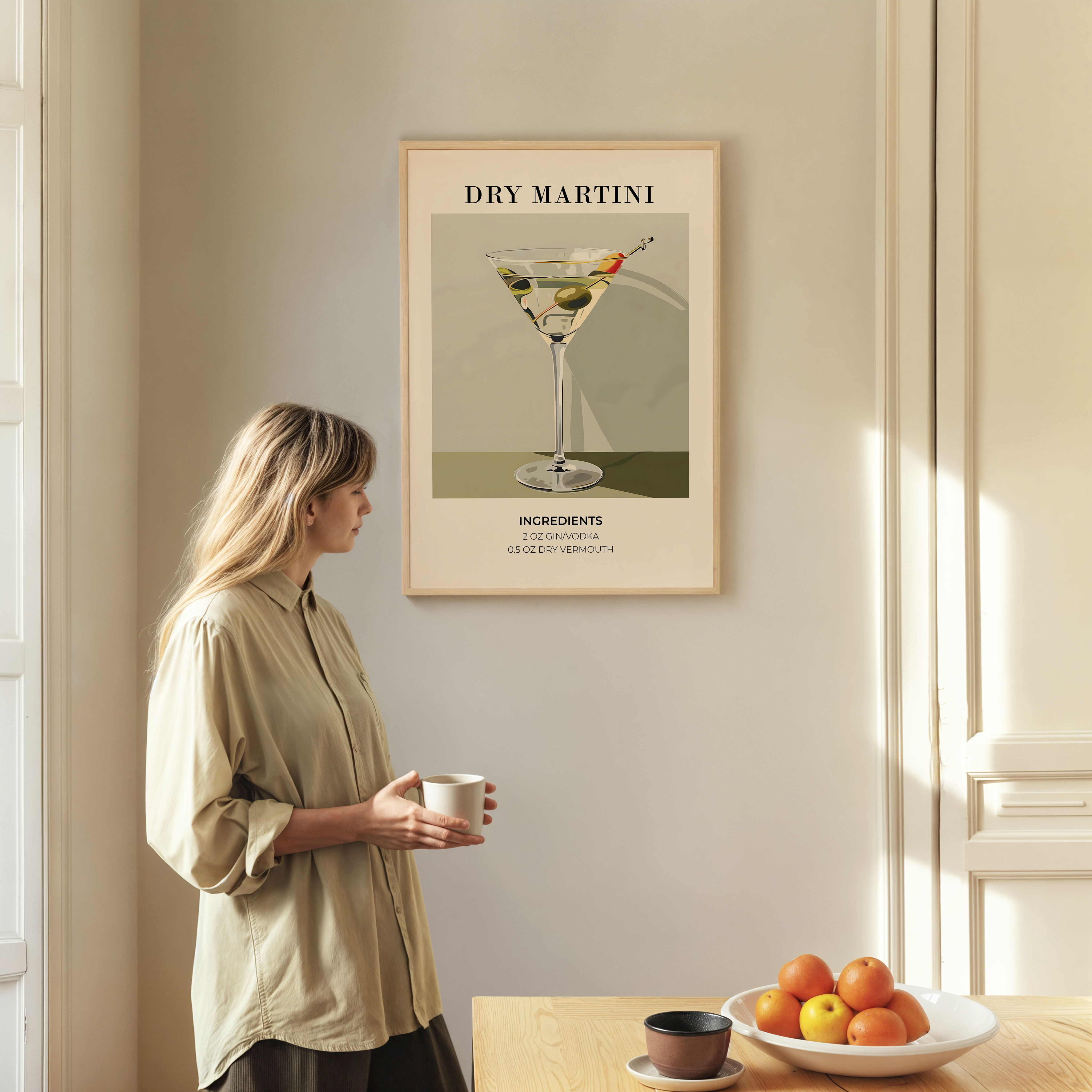 dry martini poster