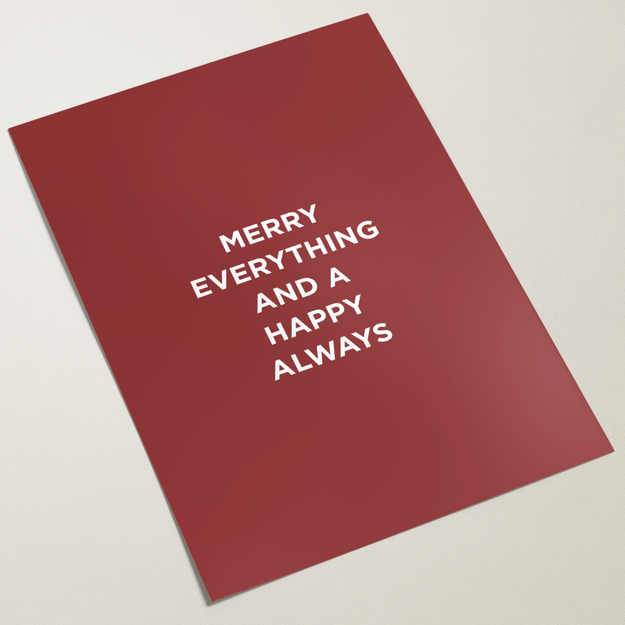 merry everything poster