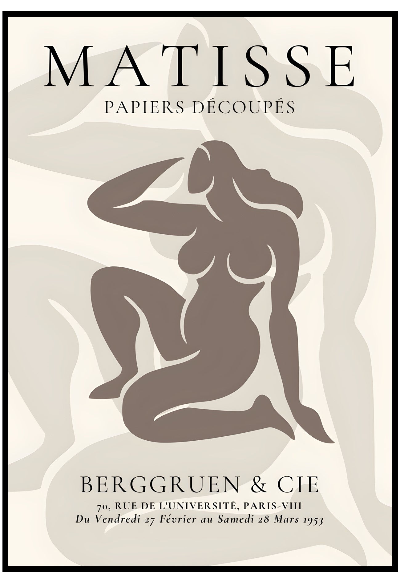 neutral matisse poster