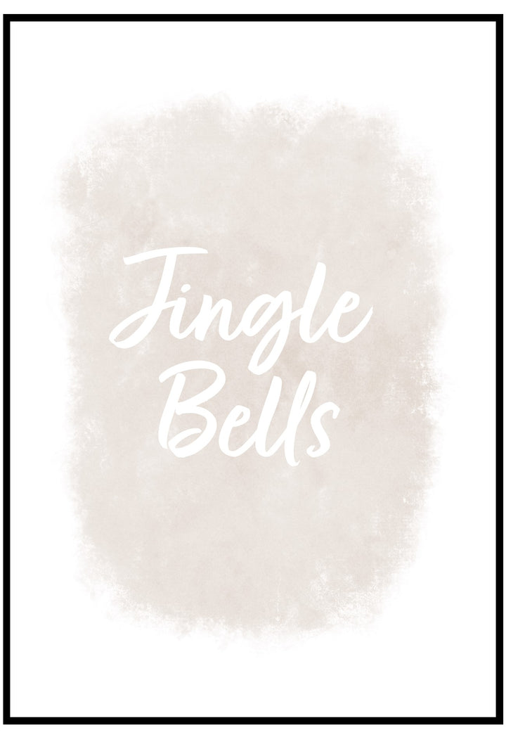 jingle bells wall art