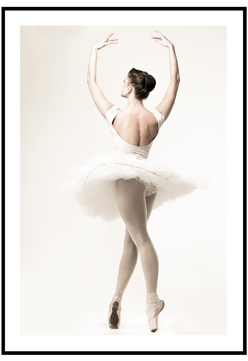 ballet pose poster