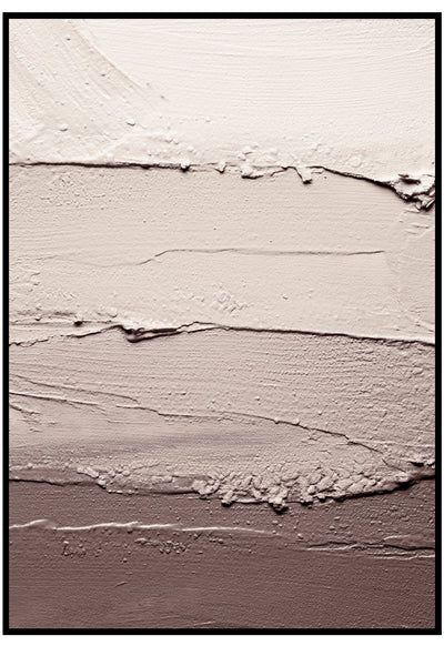 cosmetic clay tones poster