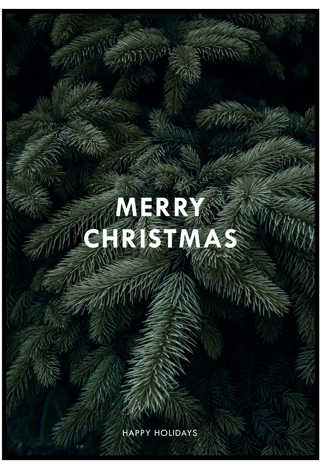 merry christmas poster
