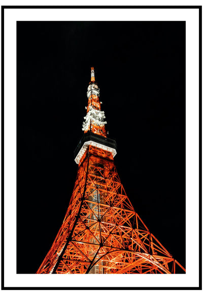 tokyo tower wall art