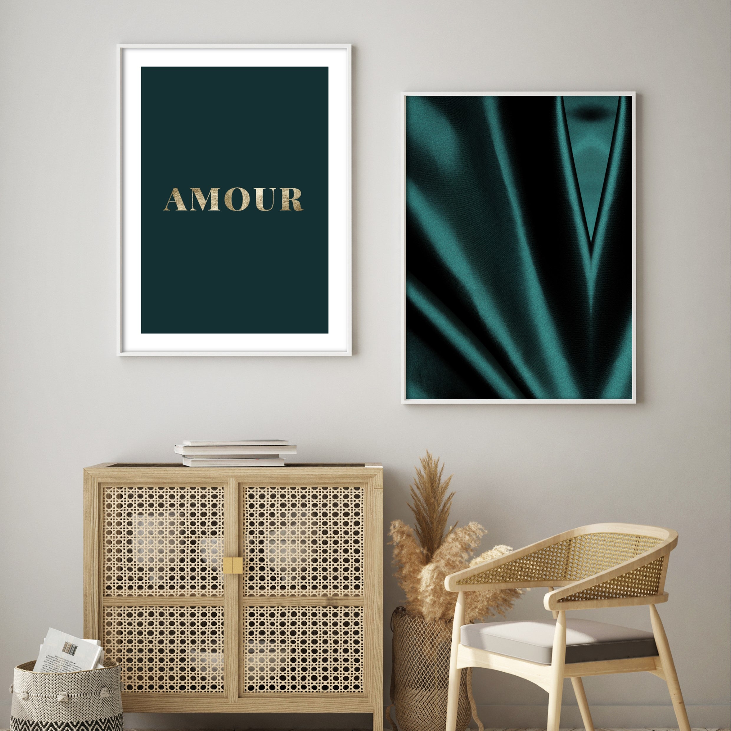 Green Amour Poster