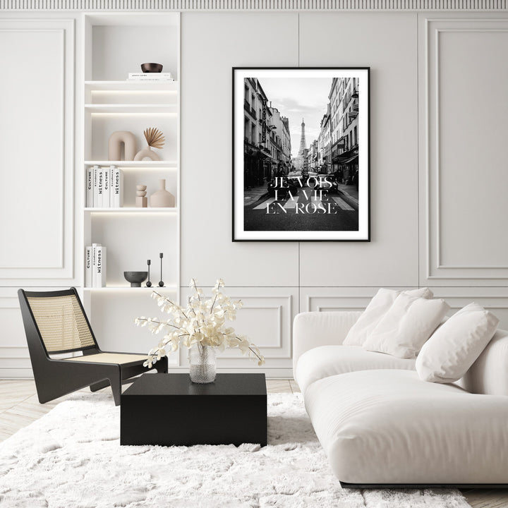 iconic paris wall print