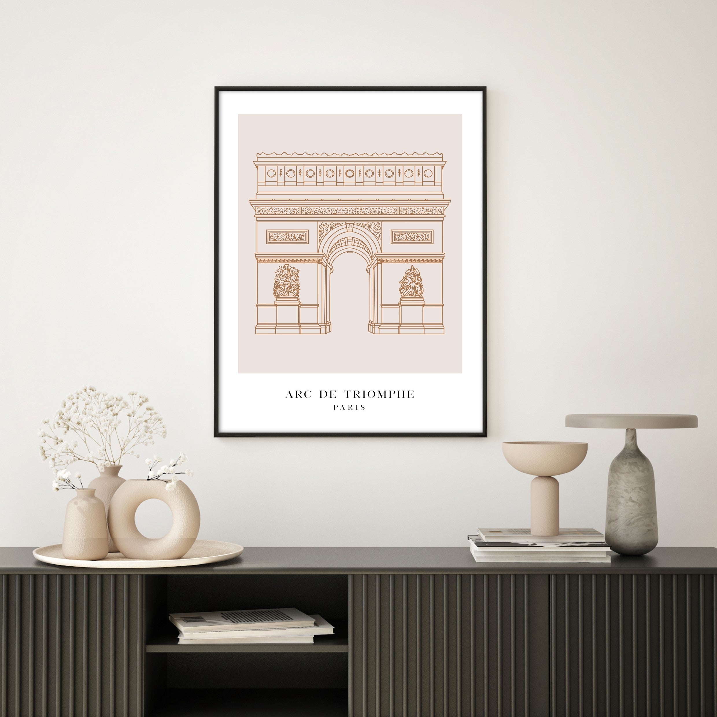 arc de triomphe wall art