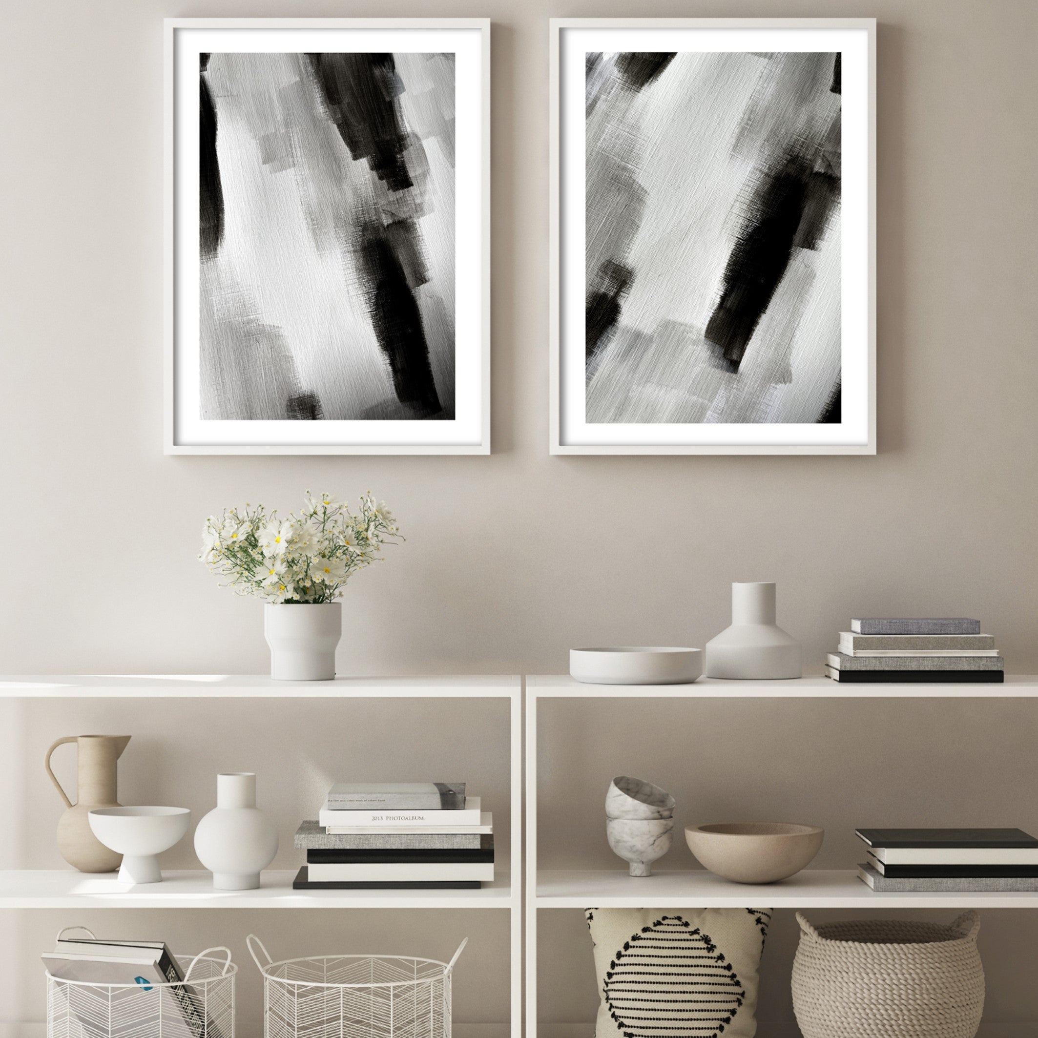 Grey Acrylic No.2 Poster