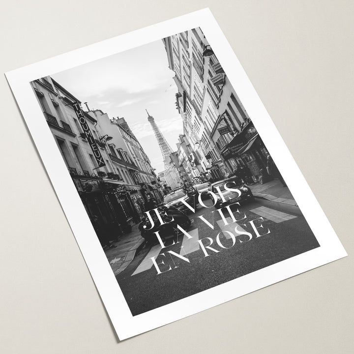 iconic paris poster