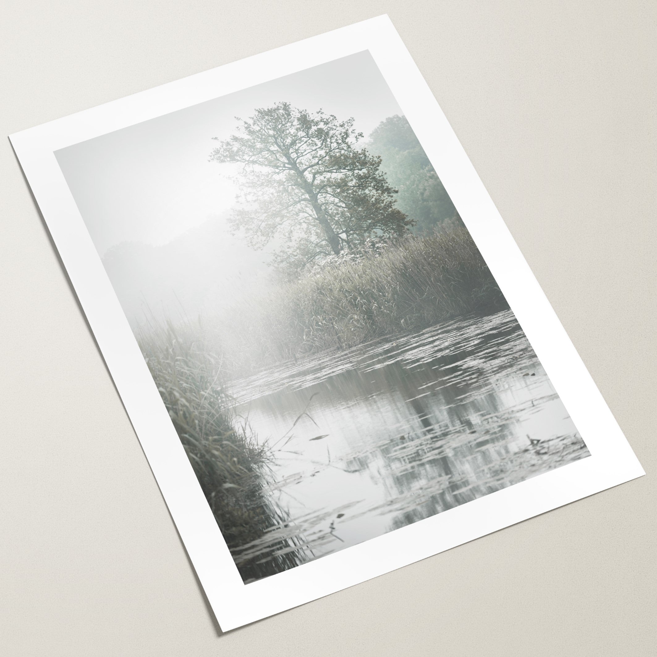 idyllic river wall art