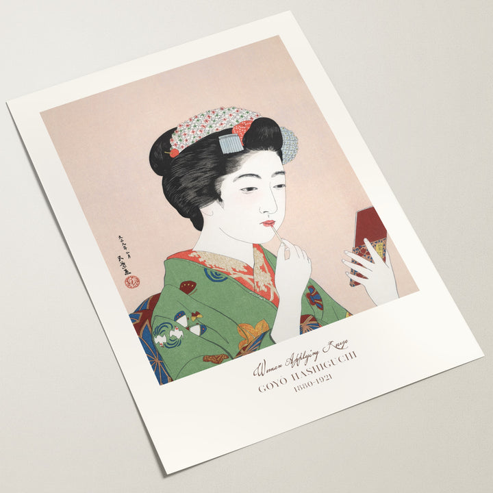rouge woman poster