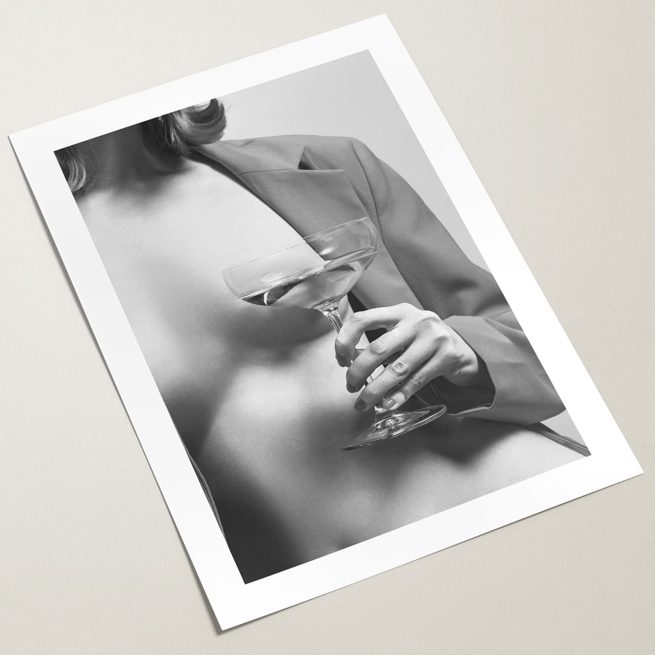 glass cover poster