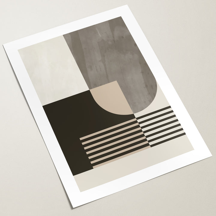 lines and shapes print