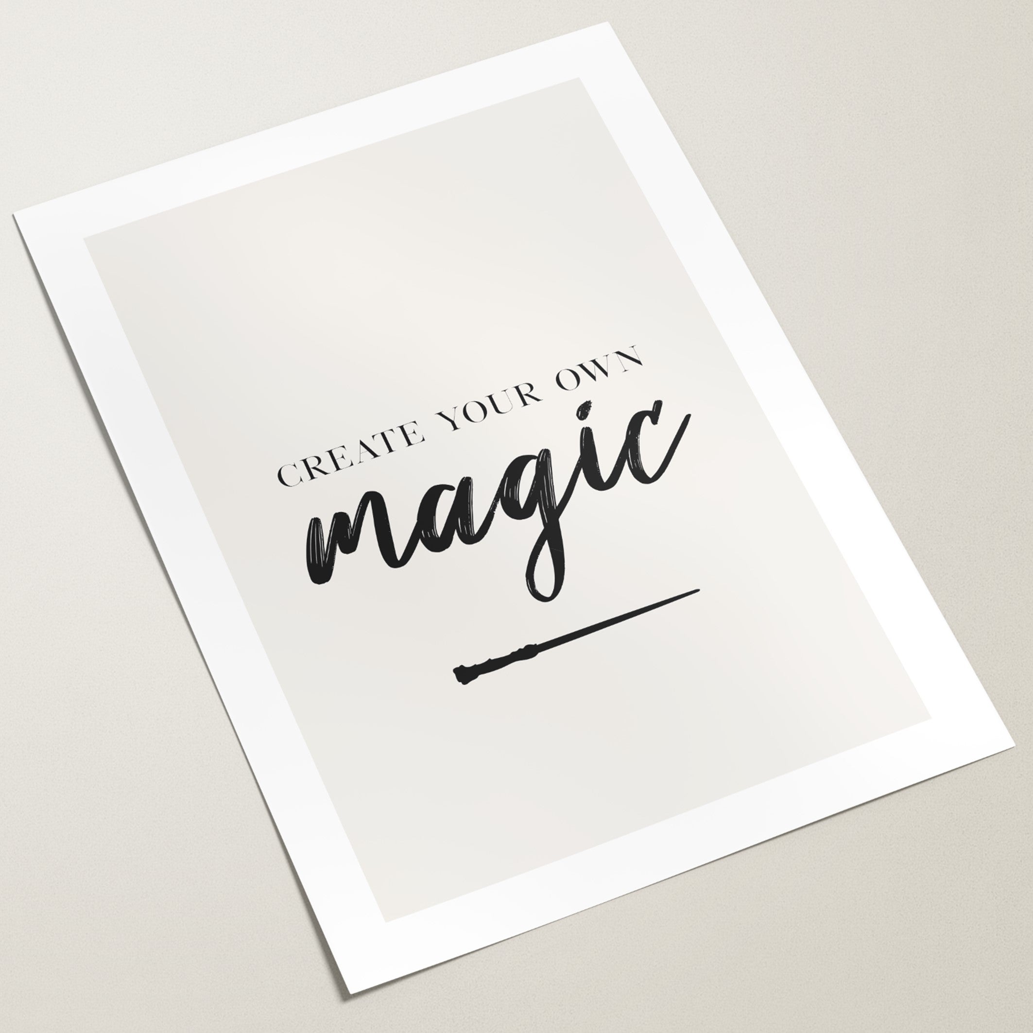 create your own magic wall print