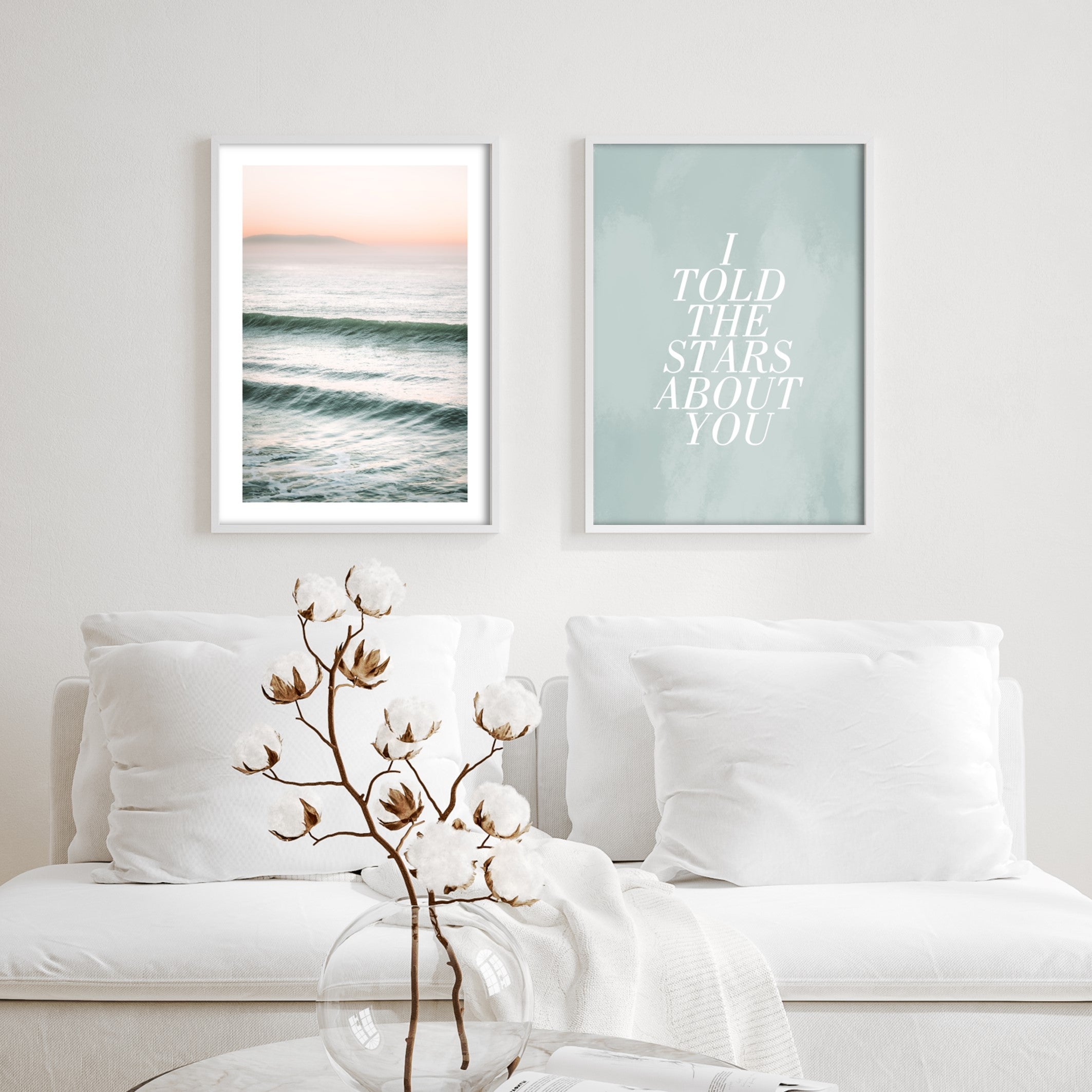 i told the stars about you poster print